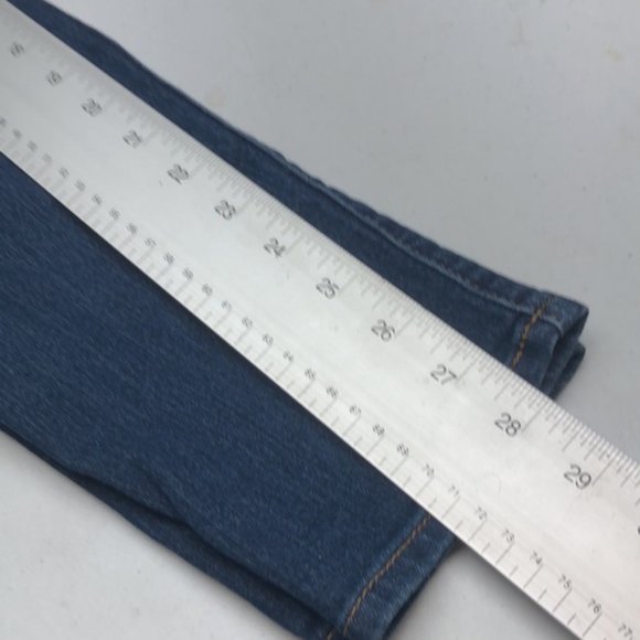 LIKE NEW CAFE DENIM SKINNY JEANS 12/31x29 ๐ - Picture 12 of 13